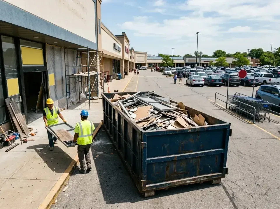 retail-store-renovation-debris-003 — frequently asked questions, Roll-off Dumpster Rentals in Champaign, IL
